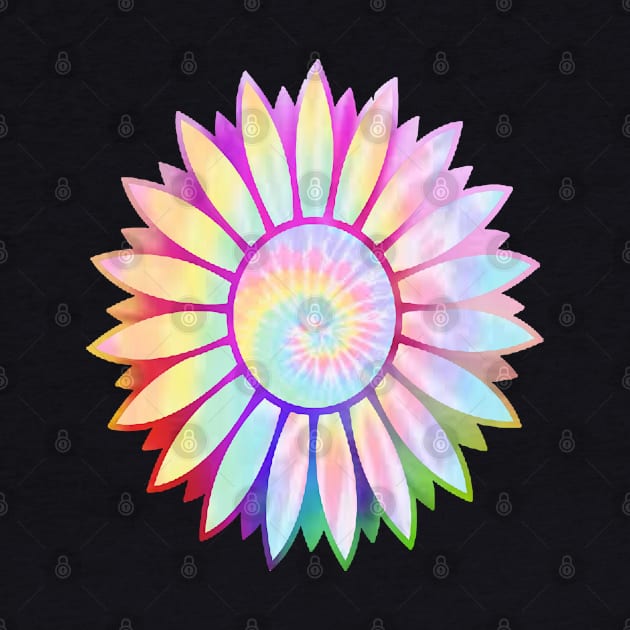 Tie Dye Sunflower by magicmirror